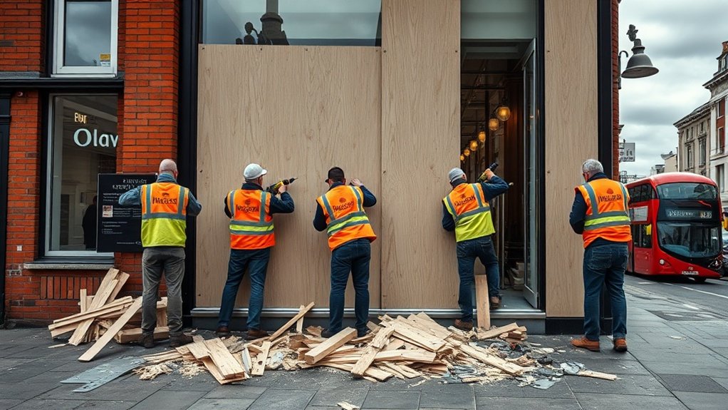 Boarding Up Security Tooting