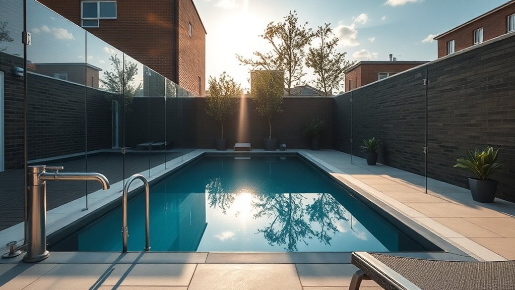 Pool Glass Fencing Tooting