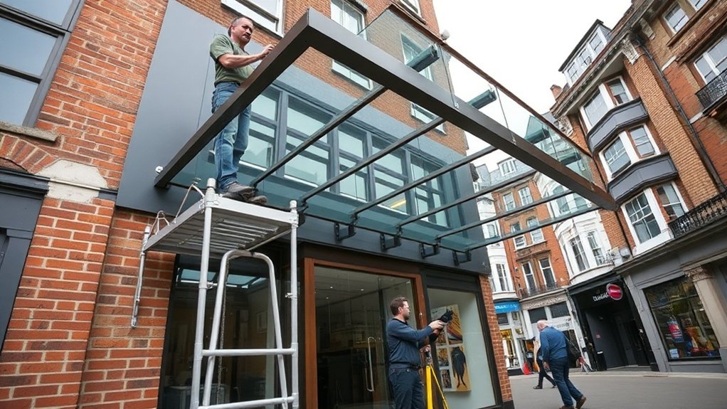 Shopfront Canopy Tooting
